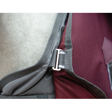 Couverture d'extérieur 220g Weatherbeeta ComFiTec Plus Dynamic II Bordeaux / gris / blanc