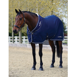 Couverture de présentation opulence Weatherbeeta Marine / blanc Bleu