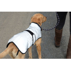 Couverture pour chien 220g Weatherbeeta réflechissante Argent