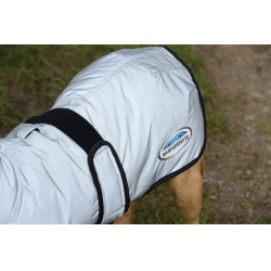 Couverture pour chien 220g Weatherbeeta réflechissante Argent