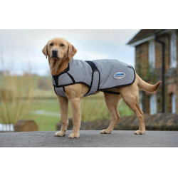 Couverture pour chien 220g Weatherbeeta réflechissante Argent