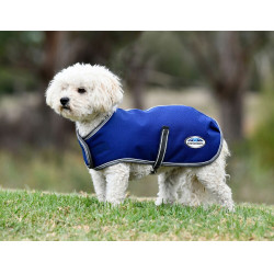 Couverture pour chien Weatherbeeta ComFiTec Premier Free Bleu foncé / gris / blanc