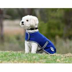 Couverture pour chien Weatherbeeta ComFiTec Premier Free Bleu foncé / gris / blanc