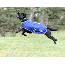 Couverture pour chien Weatherbeeta ComFiTec Premier Free Bleu foncé / gris / blanc