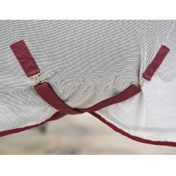 Couverture rafraîchissante Weatherbeeta Micro-Air Bordeaux / gris Couverture rafraîchissante Weatherbeeta Micro-Air Bordeaux / gris