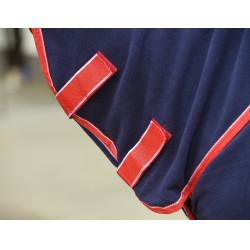 Couverture séchante polaire Combo Weatherbeeta Bleu marine / rouge / blanc Couverture séchante polaire Combo Weatherbeeta Bleu marine / rouge / blanc