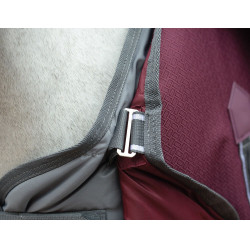 Couverture 0g Weatherbeeta avec Cou ComFiTec Plus Dynamic II Bordeaux / gris / blanc Couverture 0g Weatherbeeta avec Cou ComFiTec Plus Dynamic II Bordeaux / gris / blanc