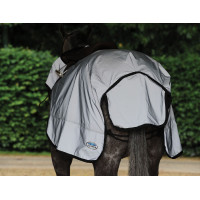 Couvre-reins Weatherbeeta réflechissant Argent / noir Couvre-reins Weatherbeeta réflechissant Argent / noir