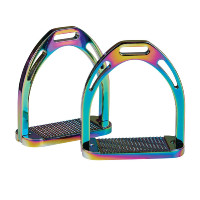 Étriers Korsteel en aluminium Rainbow Multi-couleurs