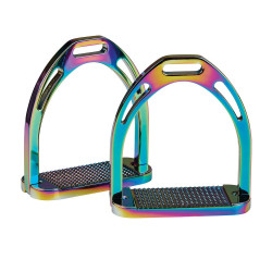 Étriers Korsteel en aluminium Rainbow Multi-couleurs