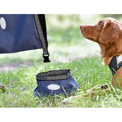 Gamelle de voyage pour chien Weatherbeeta Bleu marine