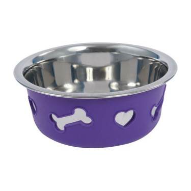 Gamelle pour chien anti-dérapante Weatherbeeta Violet foncé Gamelle pour chien anti-dérapante Weatherbeeta Violet foncé