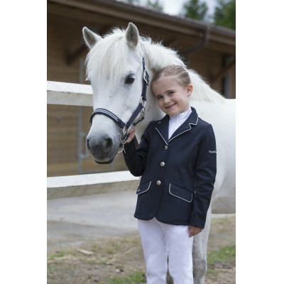 Veste de concours Equi-Theme Soft Classic Bleu marine