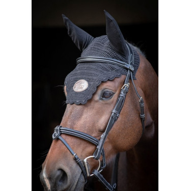 Bridon Jump'In Tuesday muserolle combinée week Noir