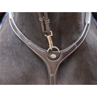 Collier de chasse Clincher et martingale Jump'In One Premium Noisette Collier de chasse Clincher et martingale Jump'In One Premium Noisette