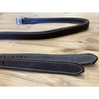 Etrivières Jump'In veau plongé Noir