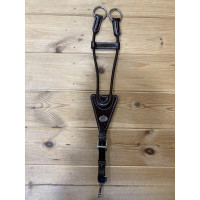 Martingale élastique de collier Jump'In Acajou Bordeaux Martingale élastique de collier Jump'In Acajou Bordeaux
