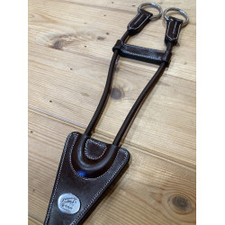 Martingale élastique de collier Jump'In Acajou Bordeaux Martingale élastique de collier Jump'In Acajou Bordeaux