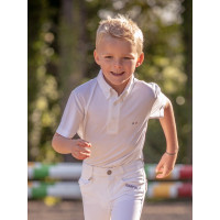 Polo de concours Jump'In manches courtes Gaston Marine Bleu marine Polo de concours Jump'In manches courtes Gaston Marine Bleu marine