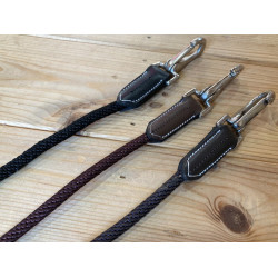 Rênes allemandes Jump'In Noir