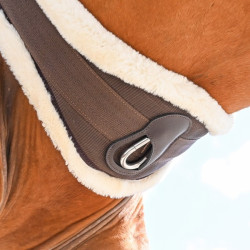 Sangle Anatomique Jump'In Safety One Choco / mouton écru Sangle Anatomique Jump'In Safety One Choco / mouton écru