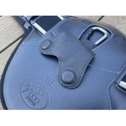 Sangle bavette courte Jump'In mesh Safety Noir Sangle bavette courte Jump'In mesh Safety Noir