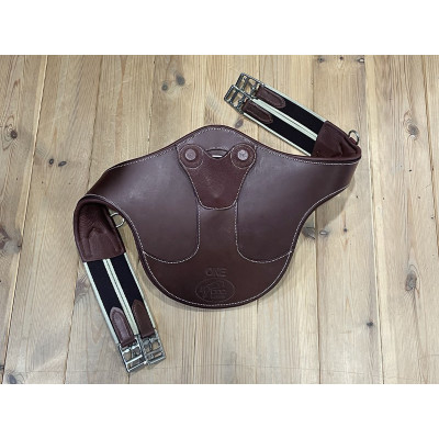 Sangle bavette élastique Safety Jump'In One Noisette