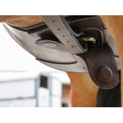 Sangle bavette élastique Safety Jump'In One Noisette Marron Sangle bavette élastique Safety Jump'In One Noisette Marron