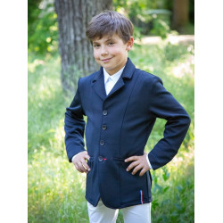 Veste de concours Junior Jump'In Mixte Gaston Marine Bleu marine