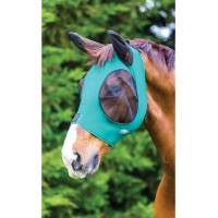 Masque anti-mouches Weatherbeeta Deluxe extensible Chasseur / noir