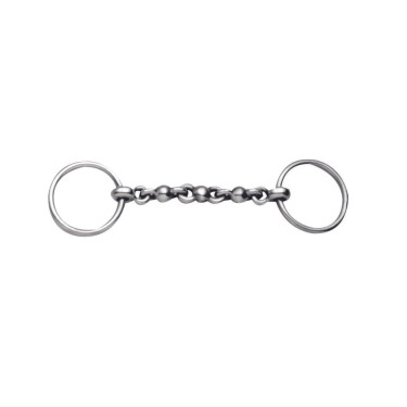 Mors à boule en acier inoxydable Korsteel Mors à boule en acier inoxydable Korsteel