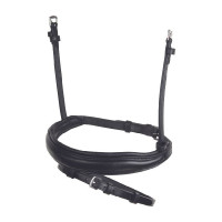 Muserolle combinée Collegiate Mono Crown Noir