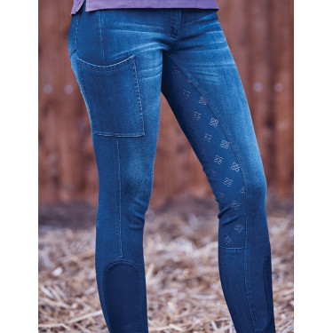 Pantalon Dublin denim femme Shona Full Grip Silicone Print Pantalon Dublin denim femme Shona Full Grip Silicone Print