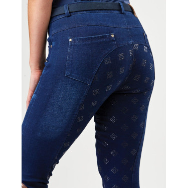 Pantalon Dublin denim femme Shona Full Grip Silicone Print Pantalon Dublin denim femme Shona Full Grip Silicone Print