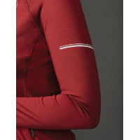 Polo manches courtes Weatherbeeta Victoria Premium femme Bordeaux