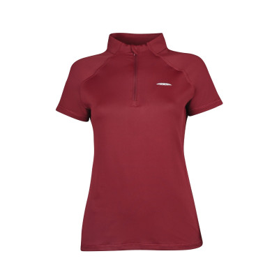 Polo manches courtes Weatherbeeta femme Prime Bordeaux