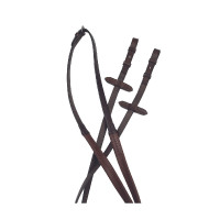 Rênes Flexi Grip IV Collegiate Marron