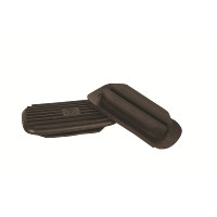Semelles d'étriers Korsteel Paon Noir
