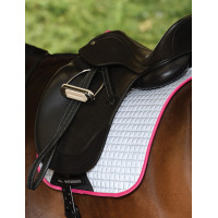 Tapis de dressage réflechissant Prime Weatherbeeta Argent / rose Tapis de dressage réflechissant Prime Weatherbeeta Argent / rose