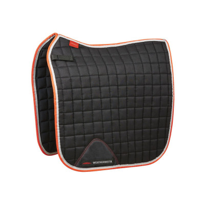 Tapis de selle de dressage Therapy-Tec Weatherbeeta Noir / argent / rouge