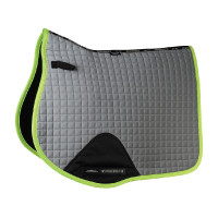 Tapis de selle réflechissant Prime Weatherbeeta Argent / jaune