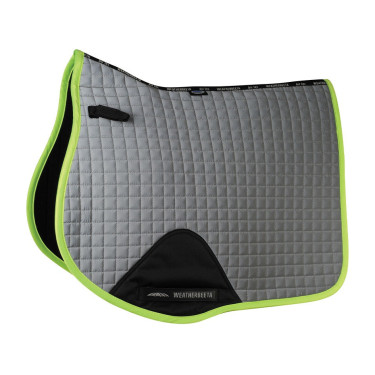 Tapis de selle réflechissant Prime Weatherbeeta Argent / jaune