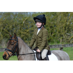 Veste de concours Dublin en tweed Marron Veste de concours Dublin en tweed Marron