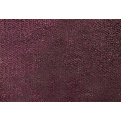 Tapis Westride Navajo coton/acrylique uni Bordeaux