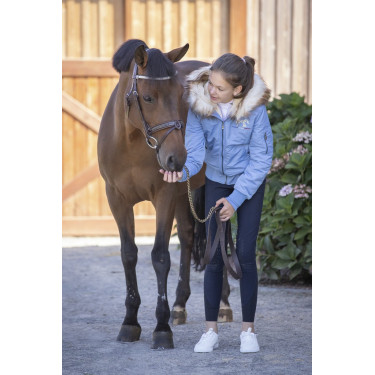 Bombers Pénélope Lyon Bleu artic Bombers Pénélope Lyon Bleu artic