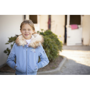 Bombers Pénélope Lyon Bleu artic Bombers Pénélope Lyon Bleu artic