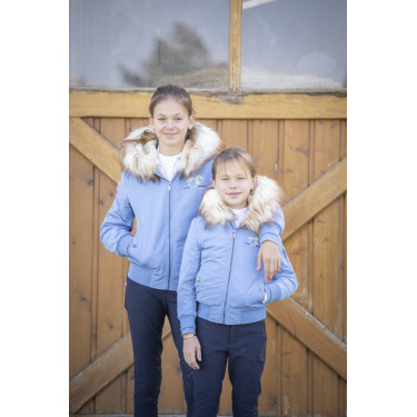 Bombers Pénélope Lyon Bleu artic Bombers Pénélope Lyon Bleu artic