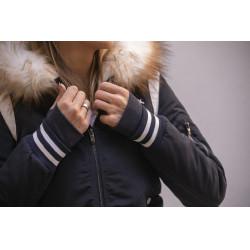 Bombers Pénélope Lyon Marine / off white Bleu marine Bombers Pénélope Lyon Marine / off white Bleu marine