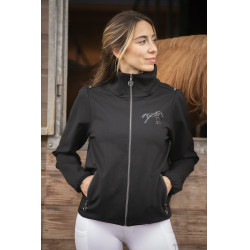 Veste Pénélope Tweeny strass Noir