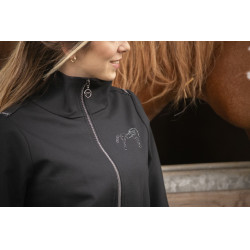 Veste Pénélope Tweeny strass Noir